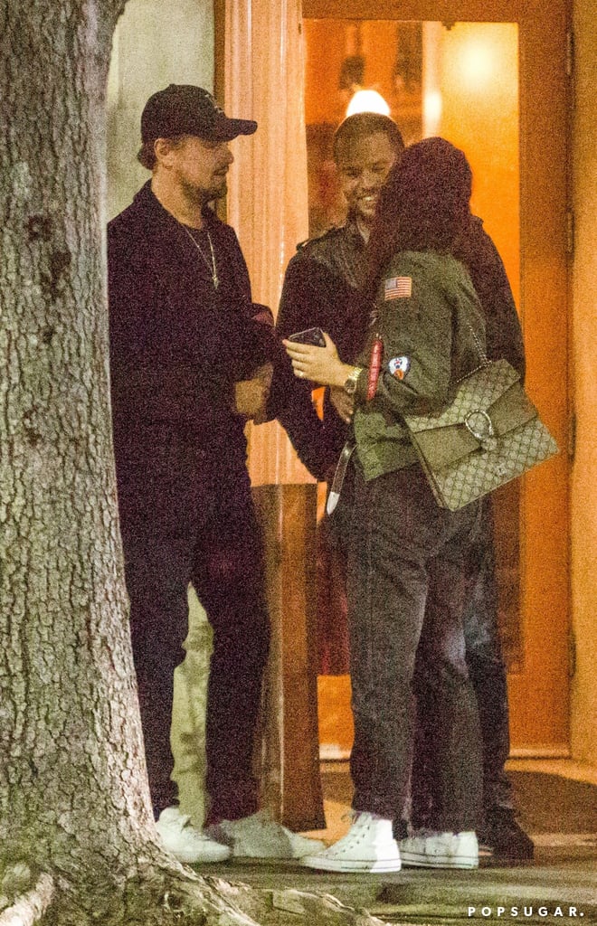 Leonardo DiCaprio and Camila Morrone Hugging in LA May 2018