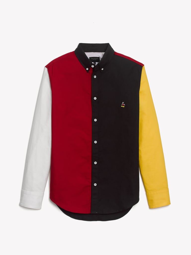 Mickey Fit 2 Tomlin Oxford Colorblock Shirt