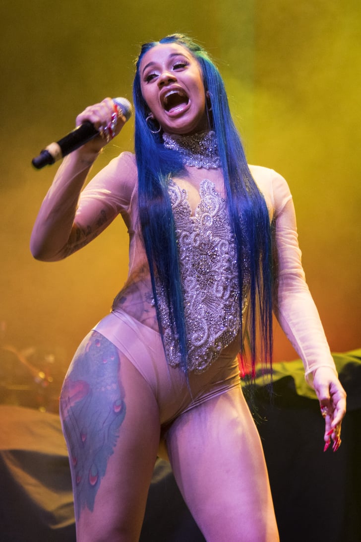 What Is Cardi B's Leg Tattoo? | POPSUGAR Celebrity ...