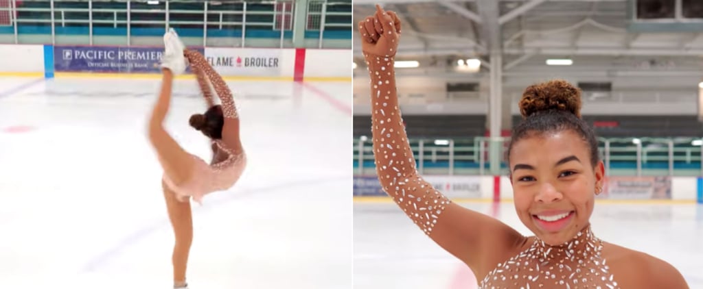 Starr Andrews Ice Skating to "Black Like Me" Mickey Guyton