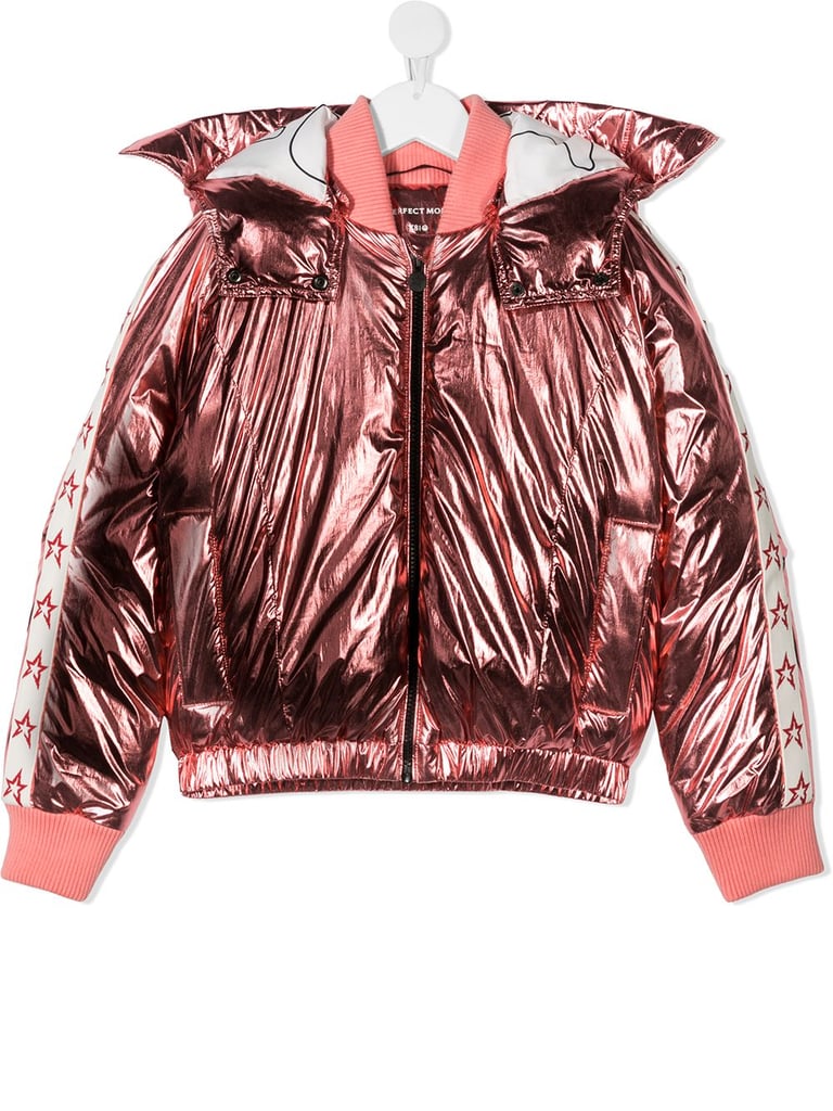 Star Metallic-Print Jacket