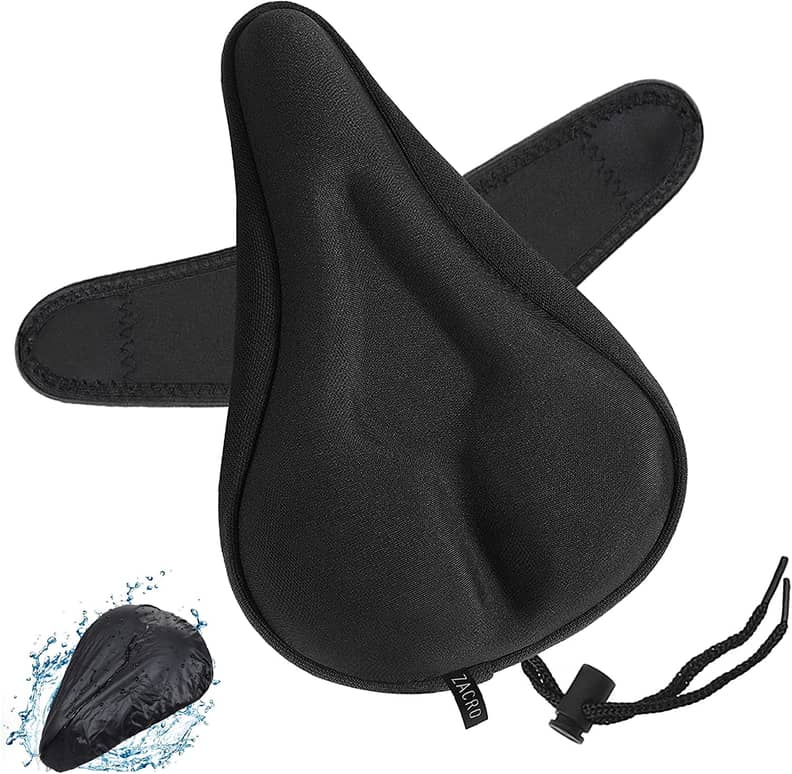 Zacro gel bike hot sale seat cover peloton