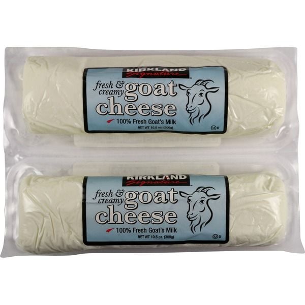 Kirkland Signature Fresh Goat Cheese (9 per pound) Best Cheeses at