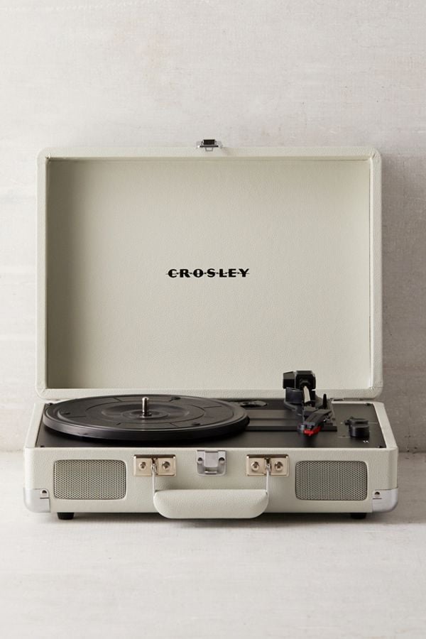 Crosley Dove Grey Cruiser Bluetooth Record Player