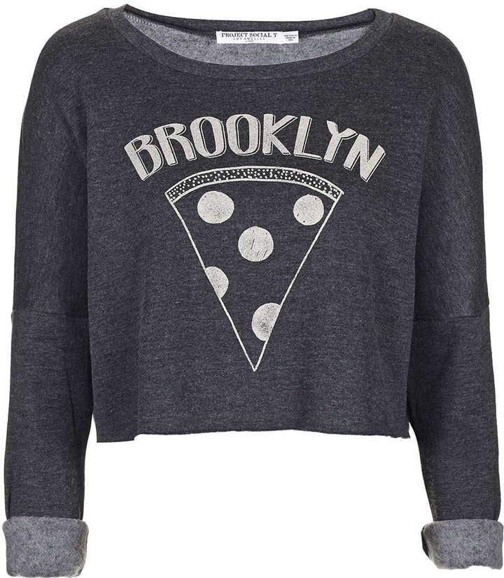 Project Social T Brooklyn Pizza Crop Top ($58)