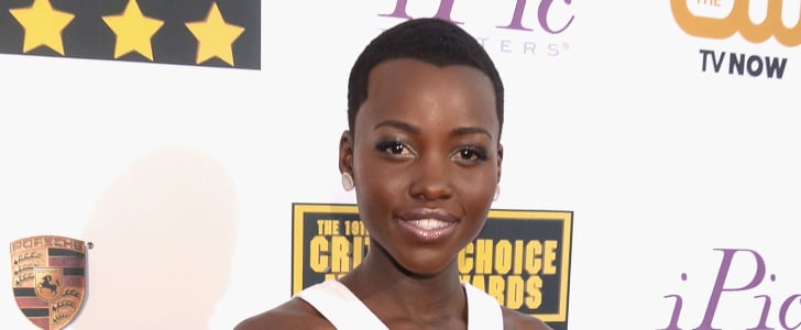 Lupita Nyong'o Hair and Makeup | Critics' Choice Awards 2014