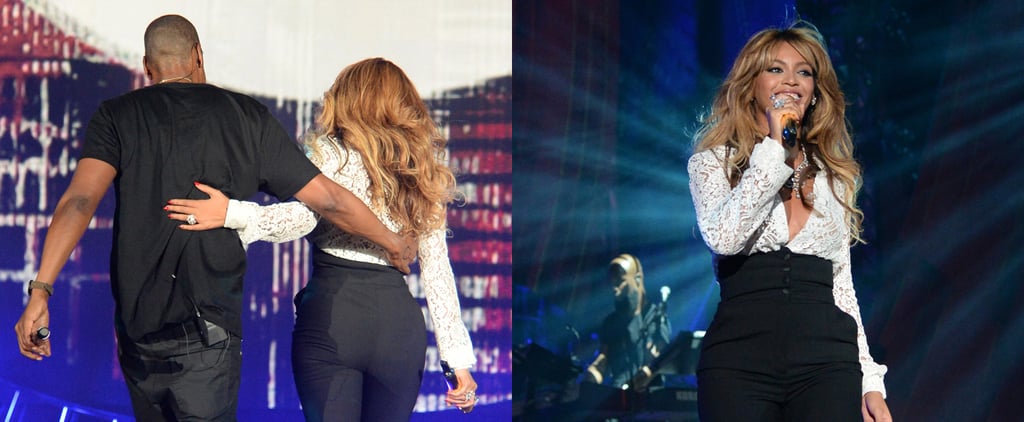 Beyonce and Jay Z at Global Citizen Festival 2014