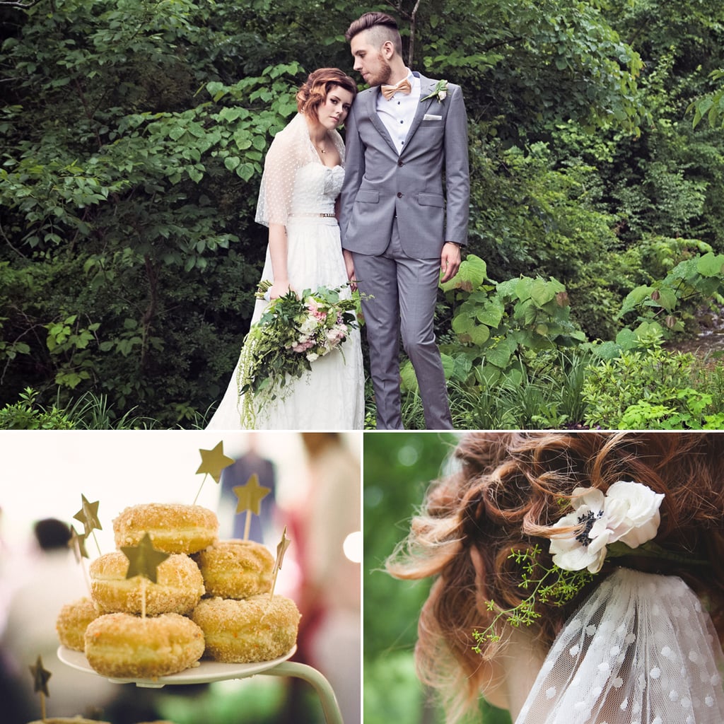 Enchanting, Vintage Forest Wedding