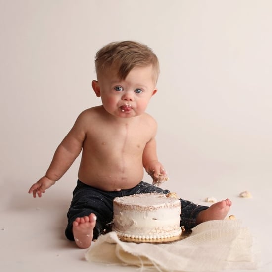 Baby With Down Syndrome Celebrates Birthday With Cake Smash