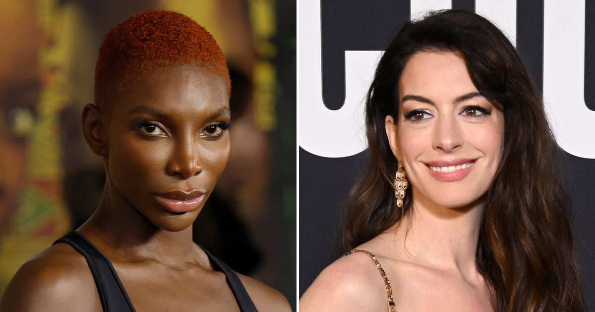 Michaela Coel and Anne Hathaway