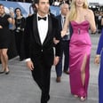 I'm Not Even Looking at Joe Jonas in His Tux When Sophie Turner Is Wearing This Hot-Pink Gown