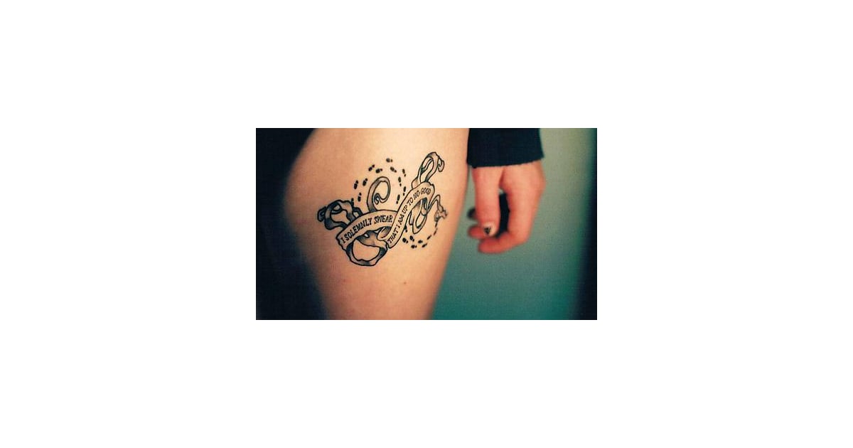 Marauder's Vow 101 Harry Potter Tattoo Ideas POPSUGAR Tech Photo 3