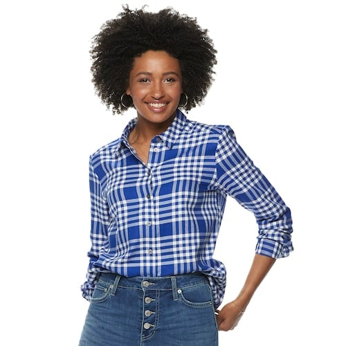 POPSUGAR Essential Button Down Shirt