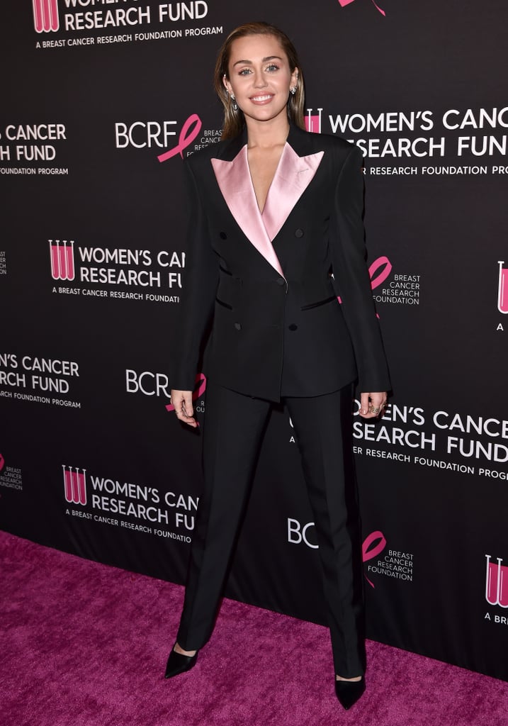 Miley Cyrus Liam Hemsworth at Cancer Research Fund Gala 2019