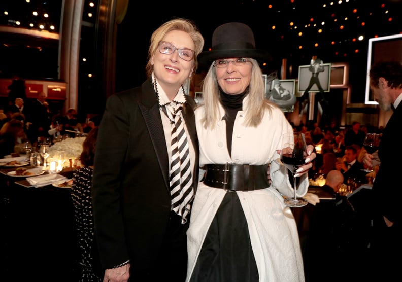 When Meryl Streep Paid Homage to Diane Keaton by Dressing Up as Her