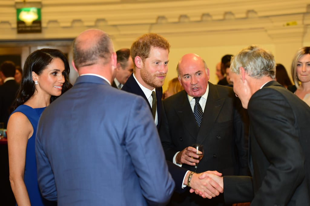 Prince Harry and Meghan Markle at 100 Days to Peace Concert