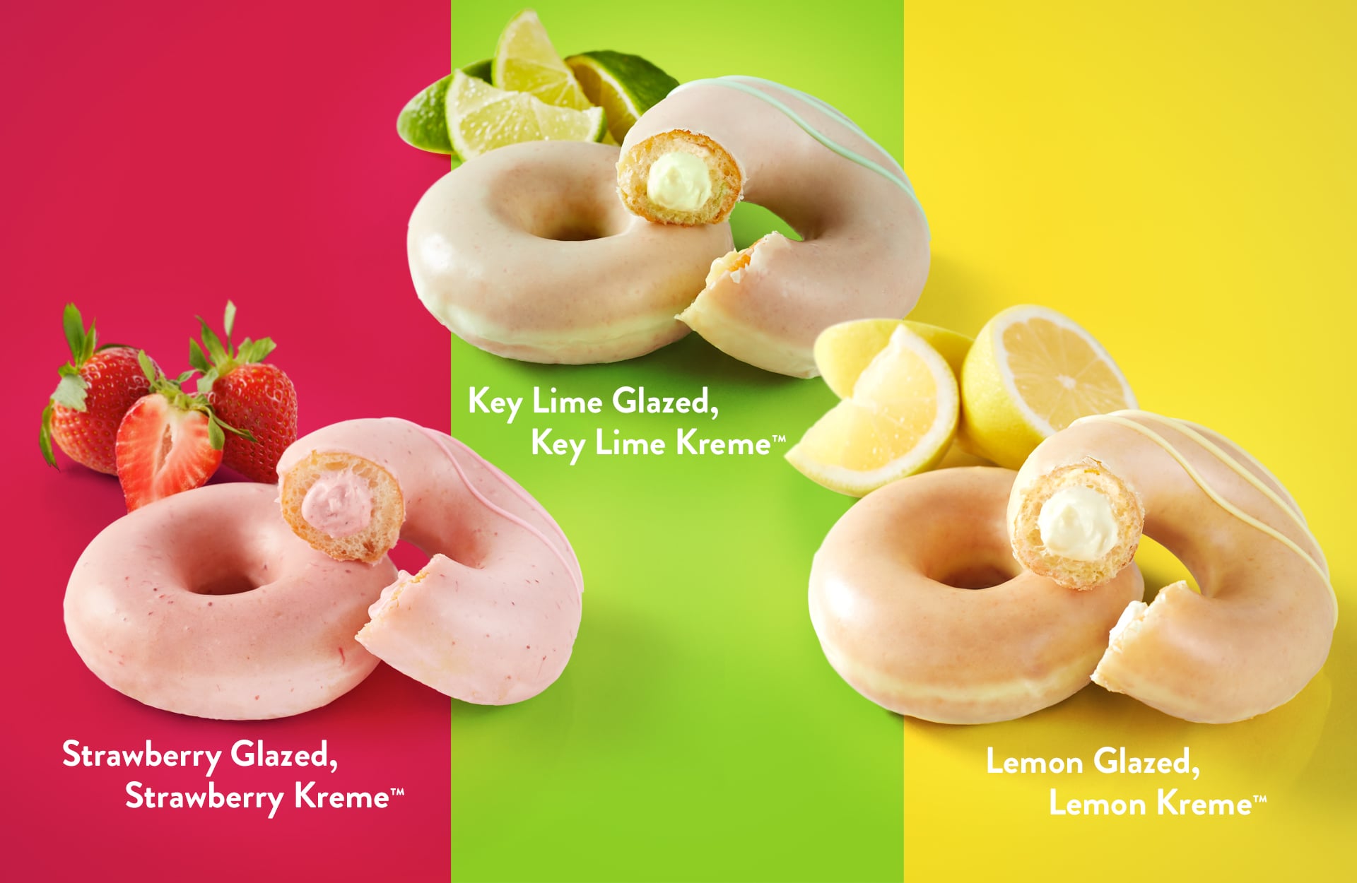Krispy Kreme Fruit Doughnuts Include Strawberry and Key Lime | POPSUGAR