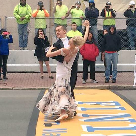 Boston Bombing Survivor Dances Across Finish Line