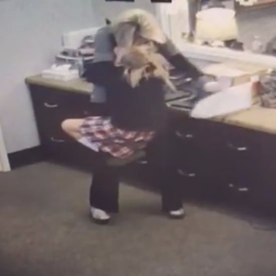 Girl's Reaction to Adoption News Caught on Security Camera