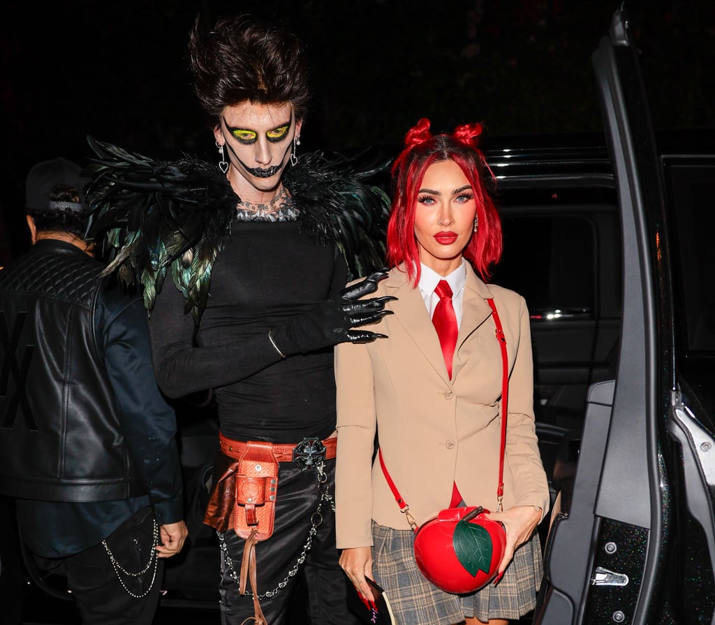 Megan Fox And Machine Gun Kelly s Death Note Halloween Costume Best 