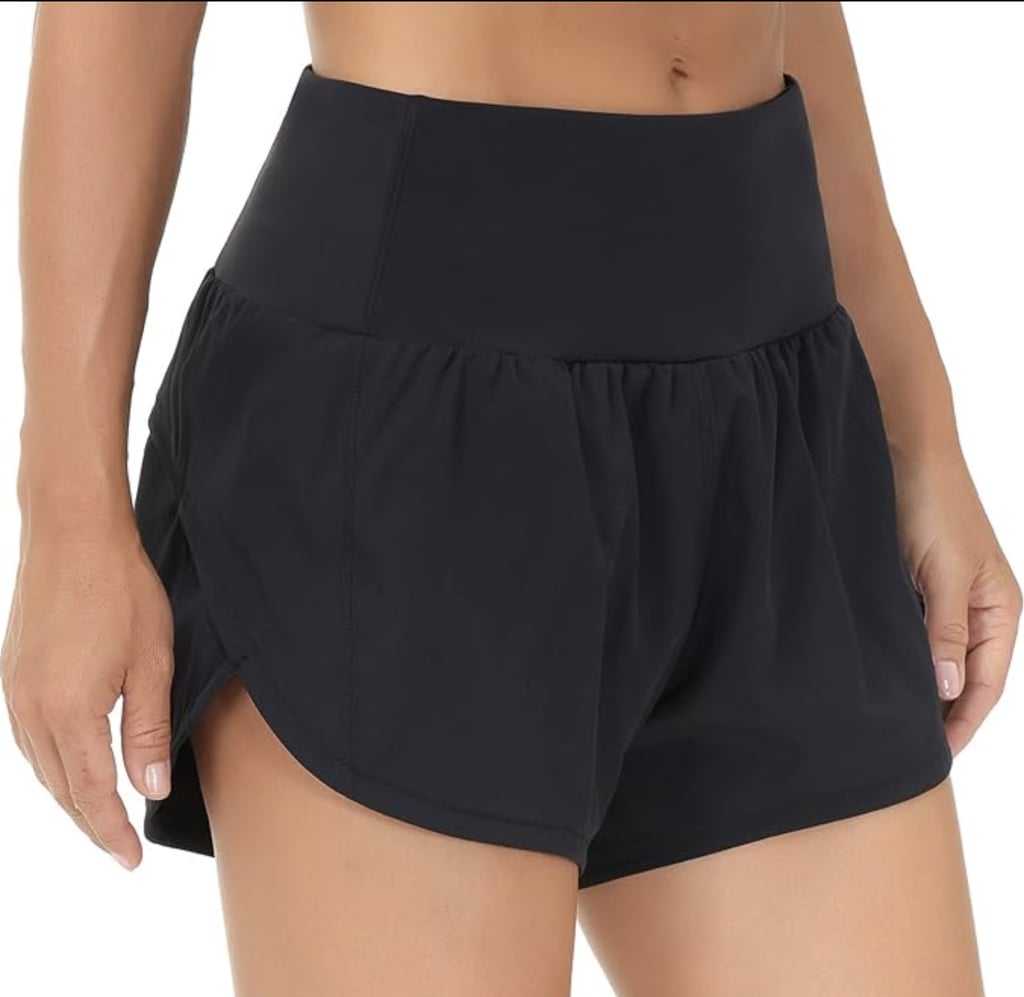 The Gym People High Waisted Running Shorts