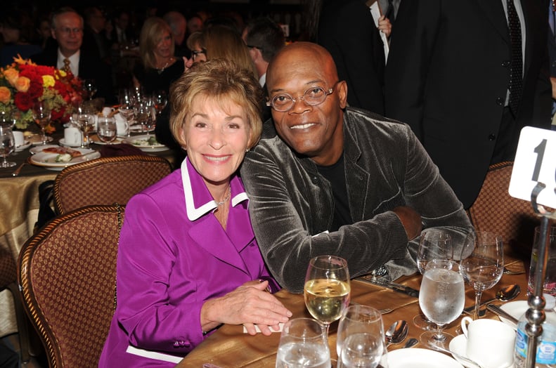 BEVERLY HILLS, CA - NOVEMBER 13:  Actors Judge Judy and Samuel L. Jackson attend the 55th Annual Women's Guild Cedars-Sinai Gala  held on November 13, 2012 in Beverly Hills, California.  (Photo by Jason Merritt/Getty Images)