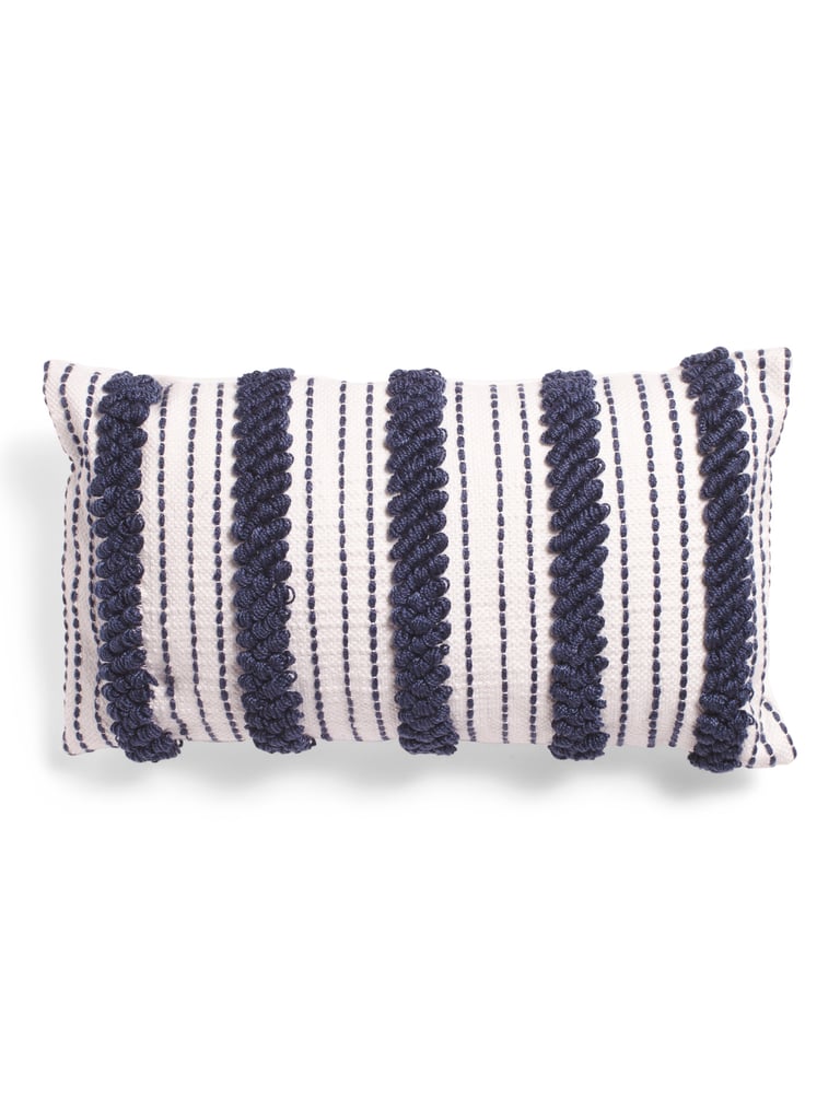 Indoor Outdoor Striped Pillow