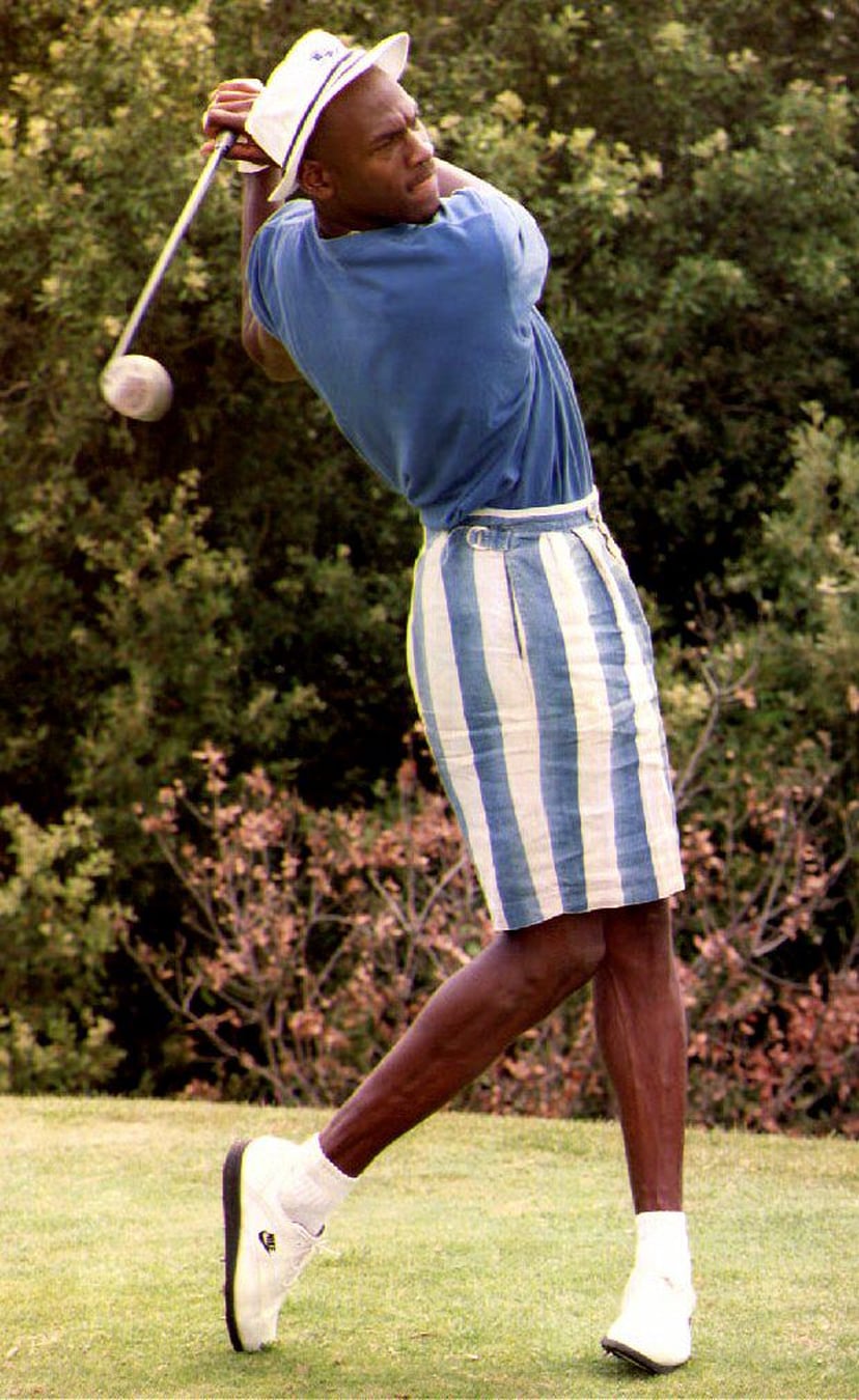 The Best Fit in 'The Last Dance' Is Michael Jordan's Next-Level Golf Look