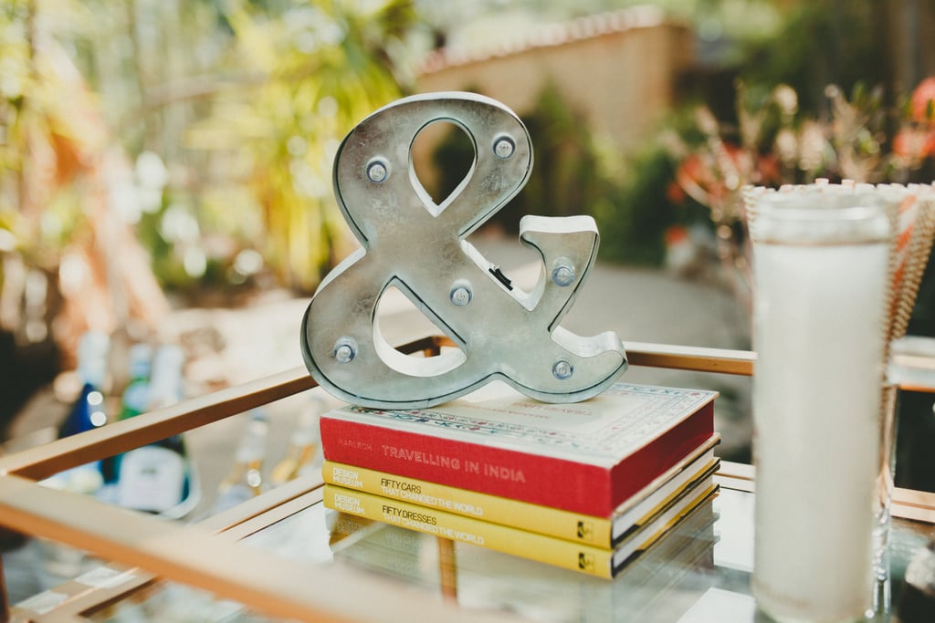 Trendy Palm Springs Wedding