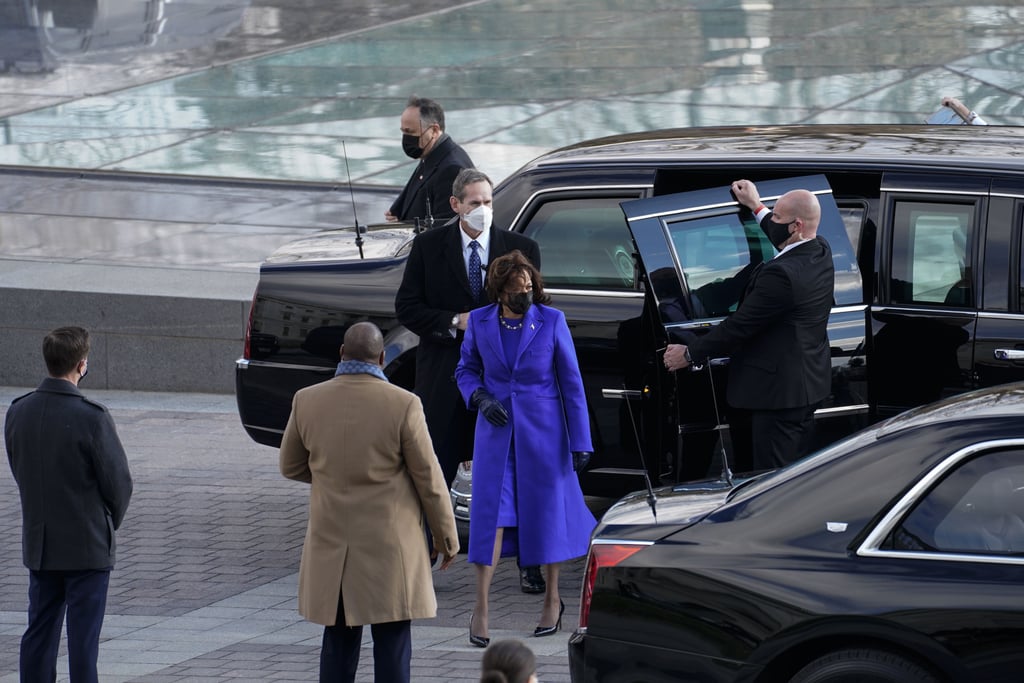 Kamala Harris Escorted by Eugene Goodman on Inauguration Day