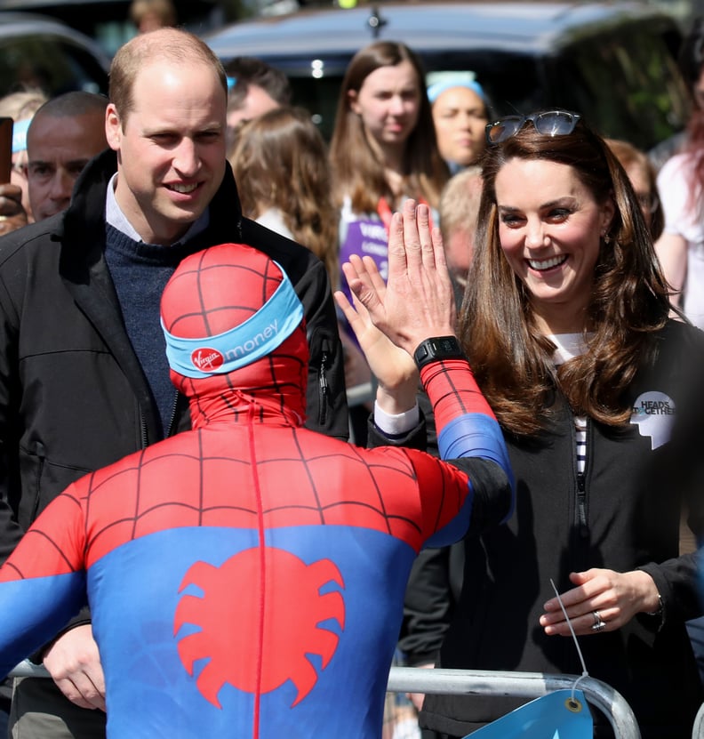 They Gave Spiderman a High Five