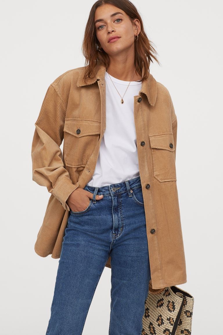 Cotton Shacket | These 27 New H\u0026M 