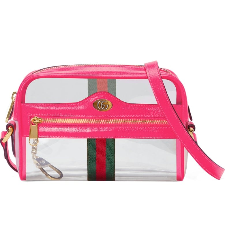 Gucci Mini Ophidia Transparent Convertible Bag