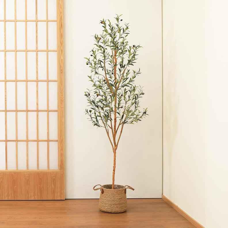 A Faux Olive Tree
