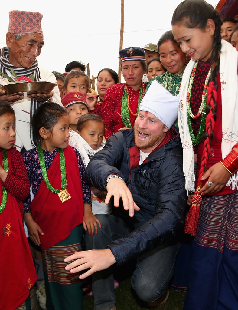 Prince Harry Visits Nepal March 2016