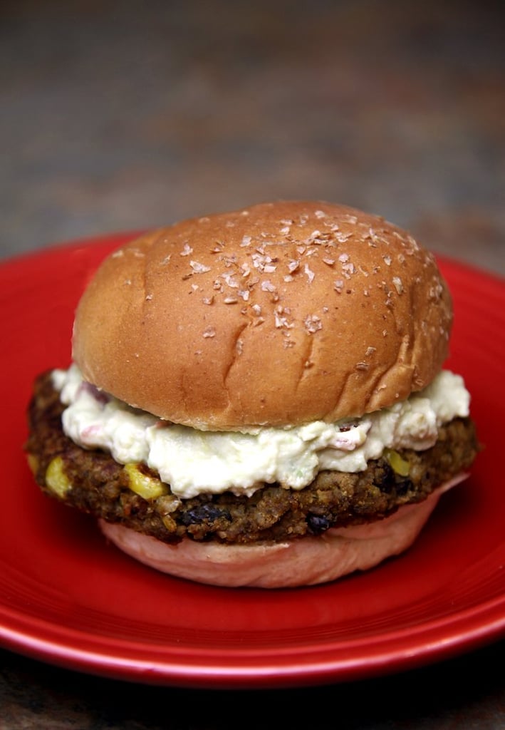 Sweet Potato Black Bean Veggie Burger