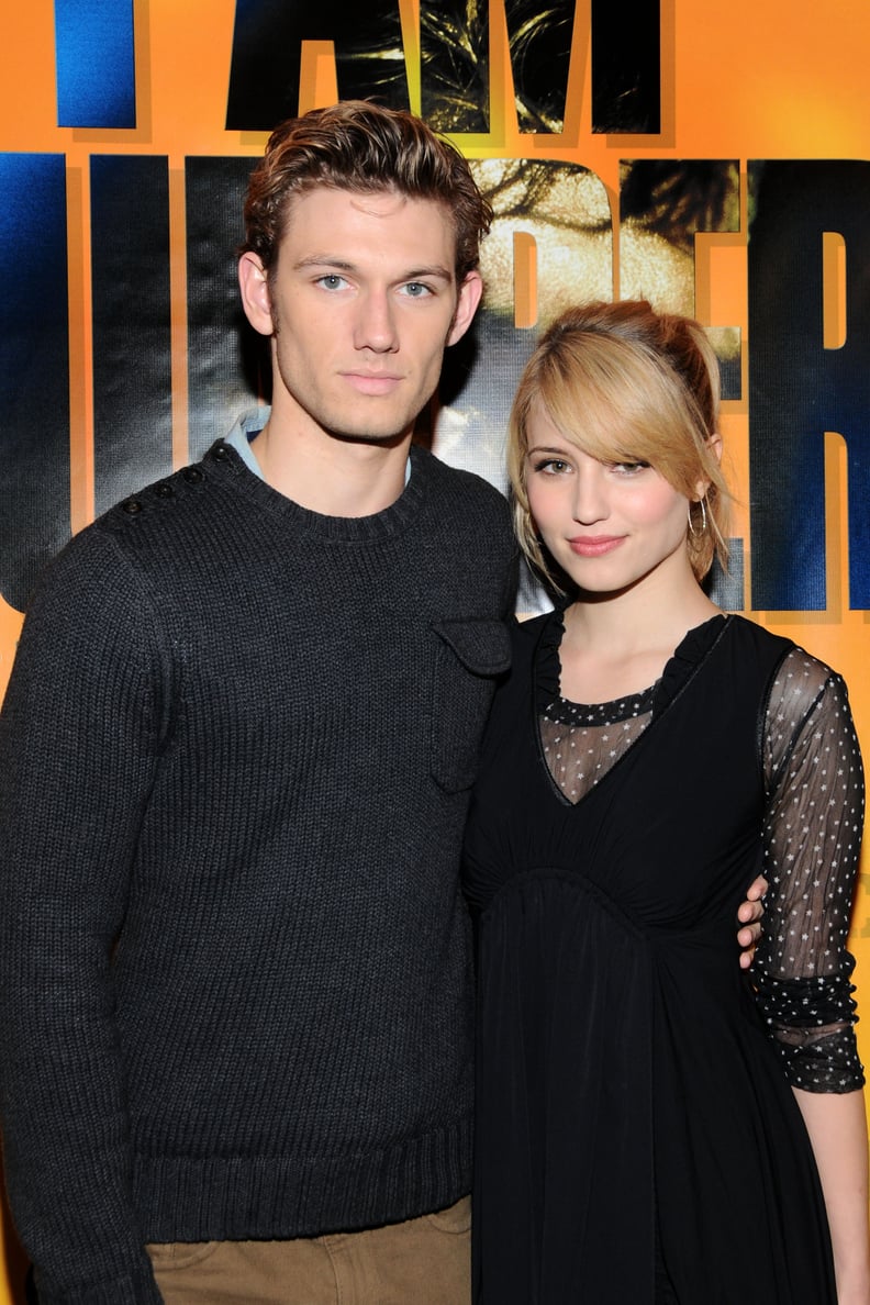 Alex's relationship with Dianna Agron began in 2011 — they starred together in I Am Number Four and dated for nearly a year.