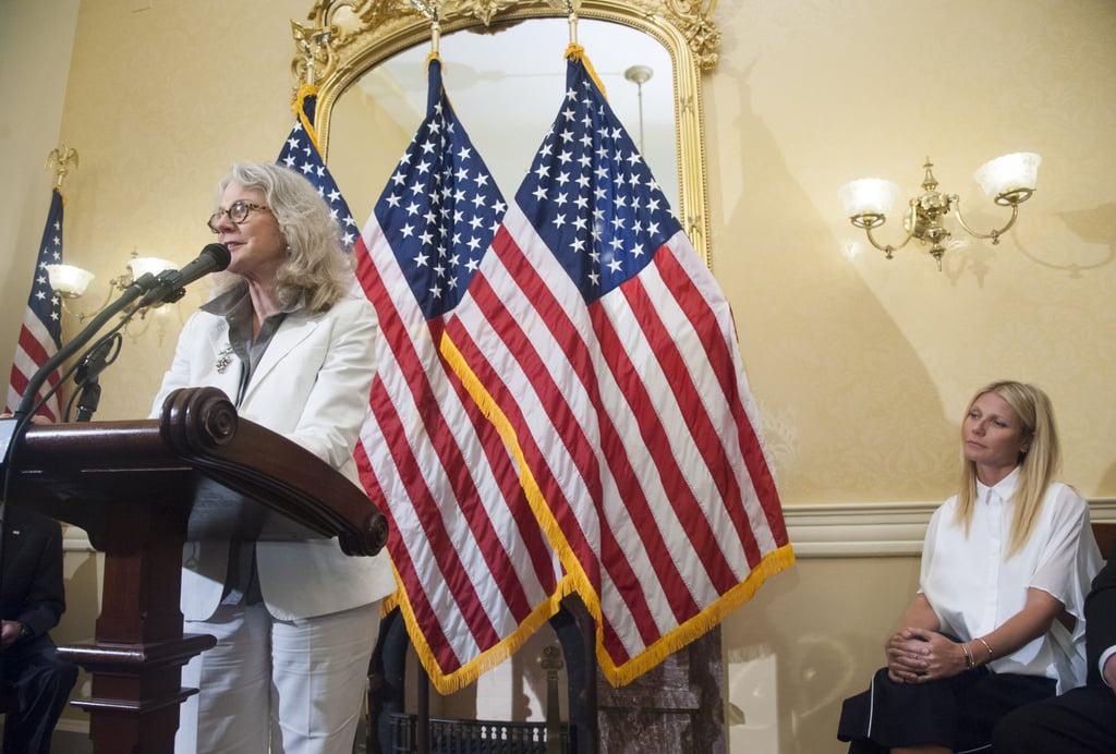 Gwyneth Paltrow and Blythe Danner Capitol Hill Pictures