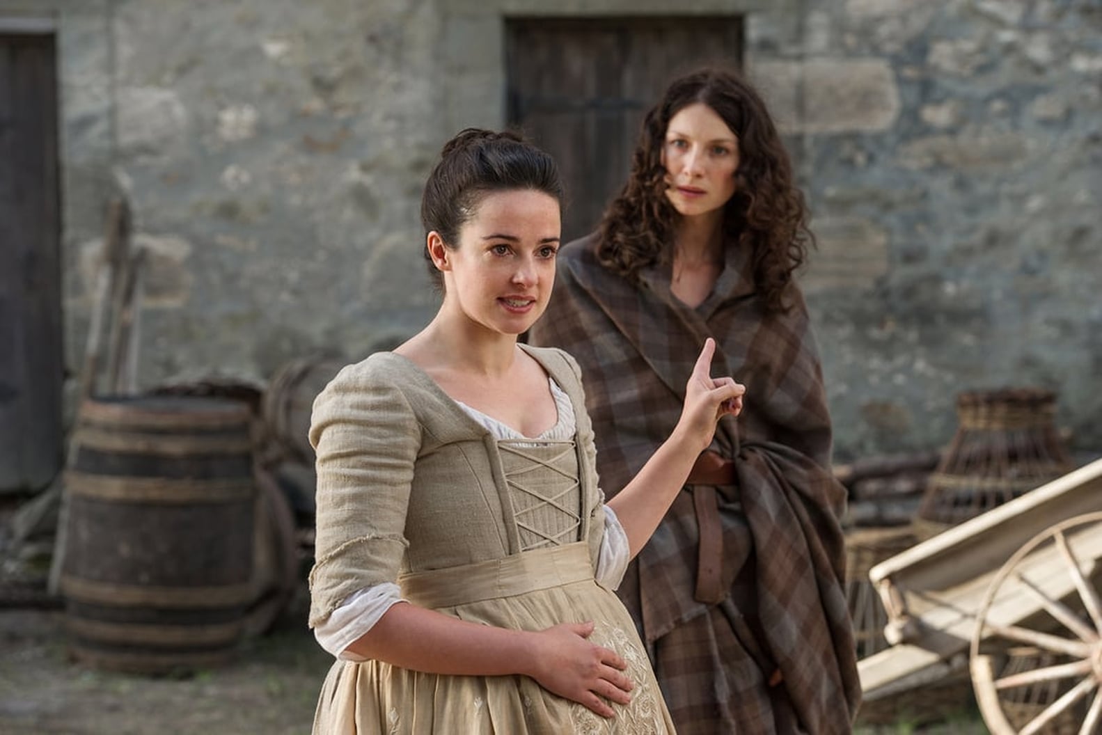 When Does Brianna Go Back In Time In Outlander