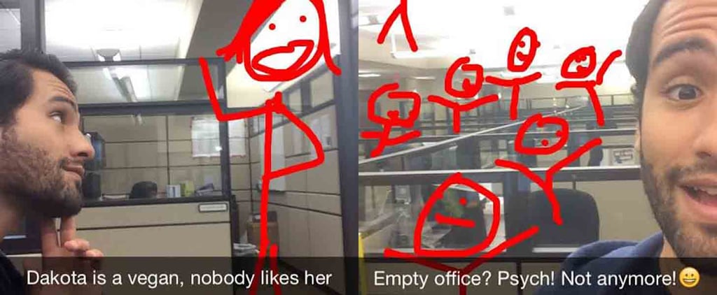 Funny Office Snapchats