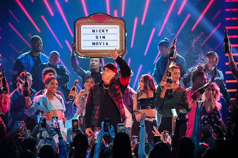 CORAL GABLES, FLORIDA - SEPTEMBER 29: Nicky Jam performs onstage during the 2022 Billboard Latin Music Awards at Watsco Center on September 29, 2022 in Coral Gables, Florida. (Photo by Jason Koerner/Getty Images)