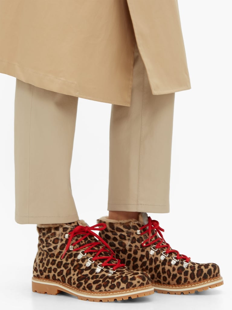 Montelliana Marlena Leopard-print Calf-hair Après-ski Boots