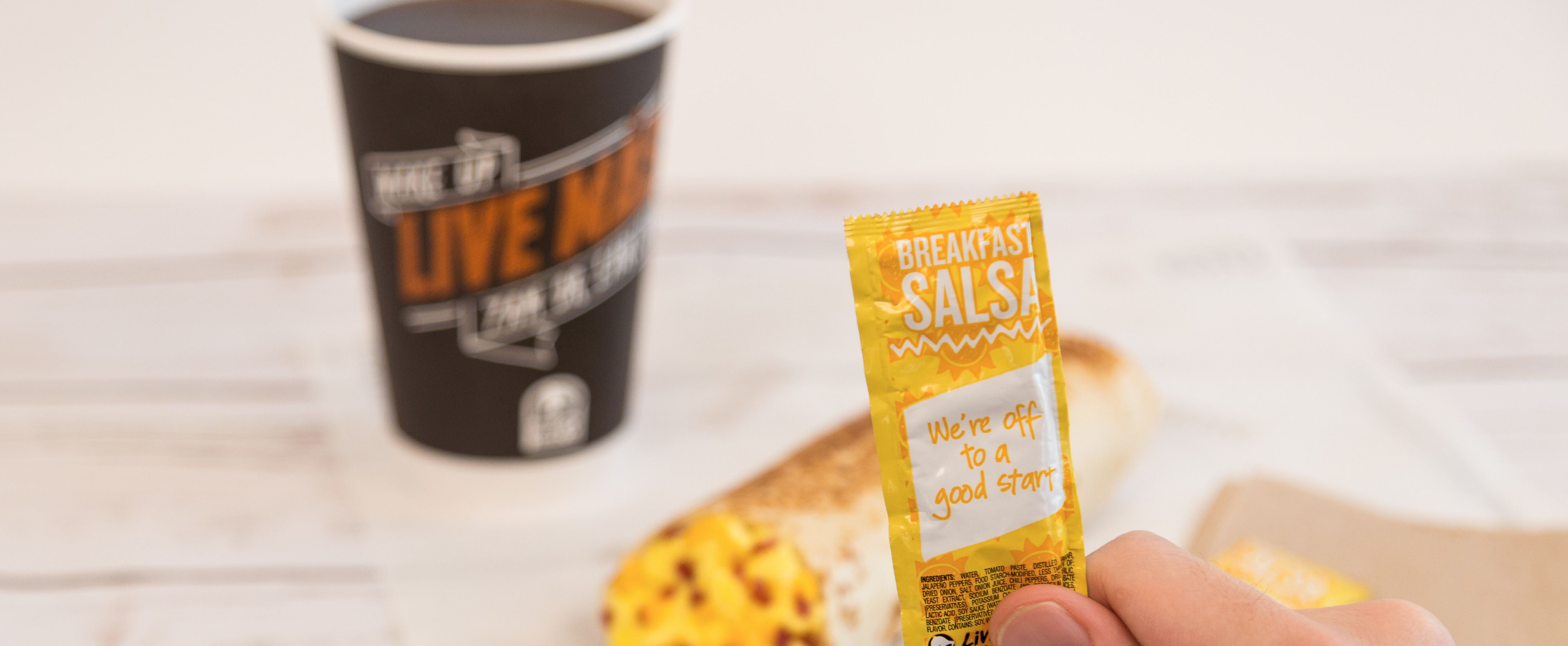 Taco Bell Breakfast Salsa PS Food