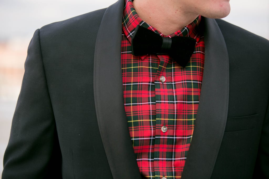 Red Plaid Dress Shirt