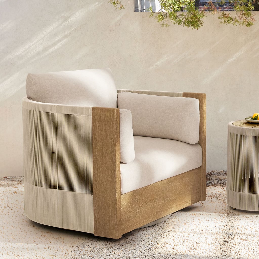 An Outdoor Swivel Chair: Porto Outdoor Swivel Chair