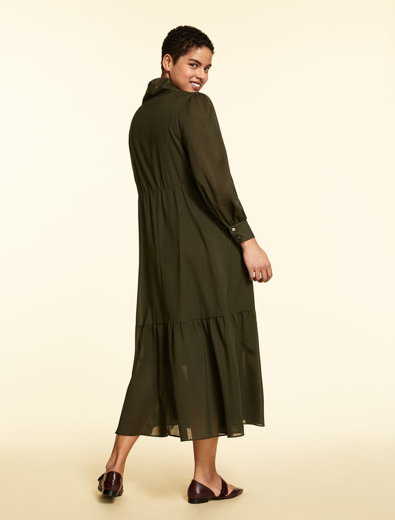 Marina Rinaldi Wool Gauze Dress