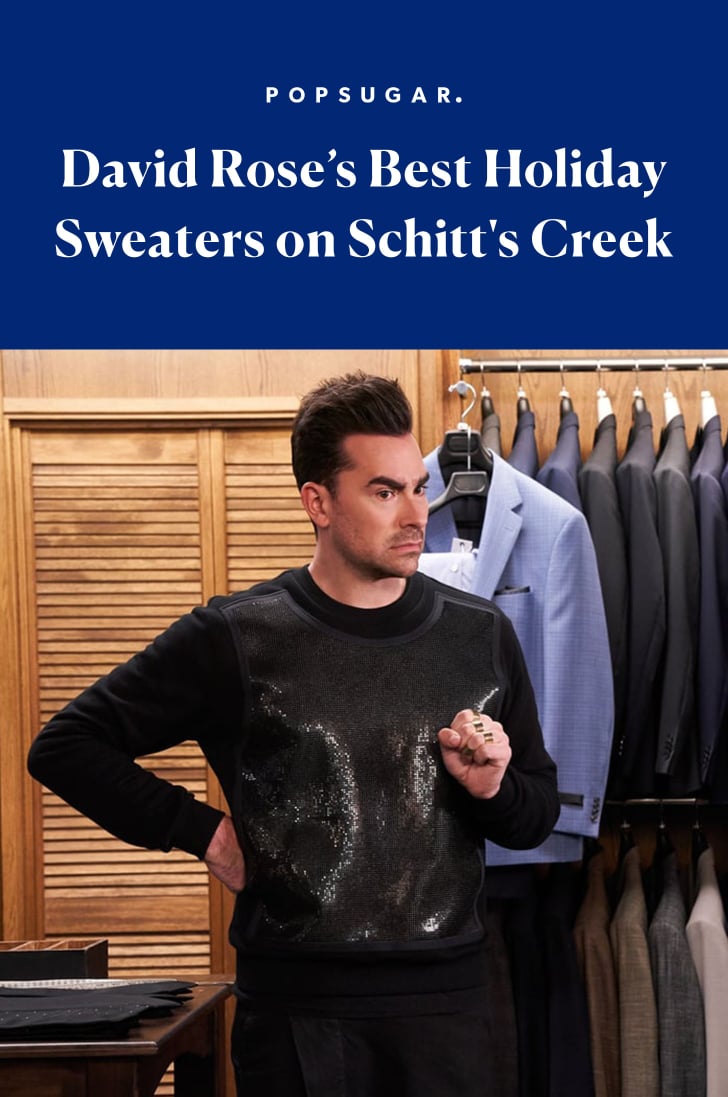 David Rose's Best Holiday Sweaters on Schitt's Creek
