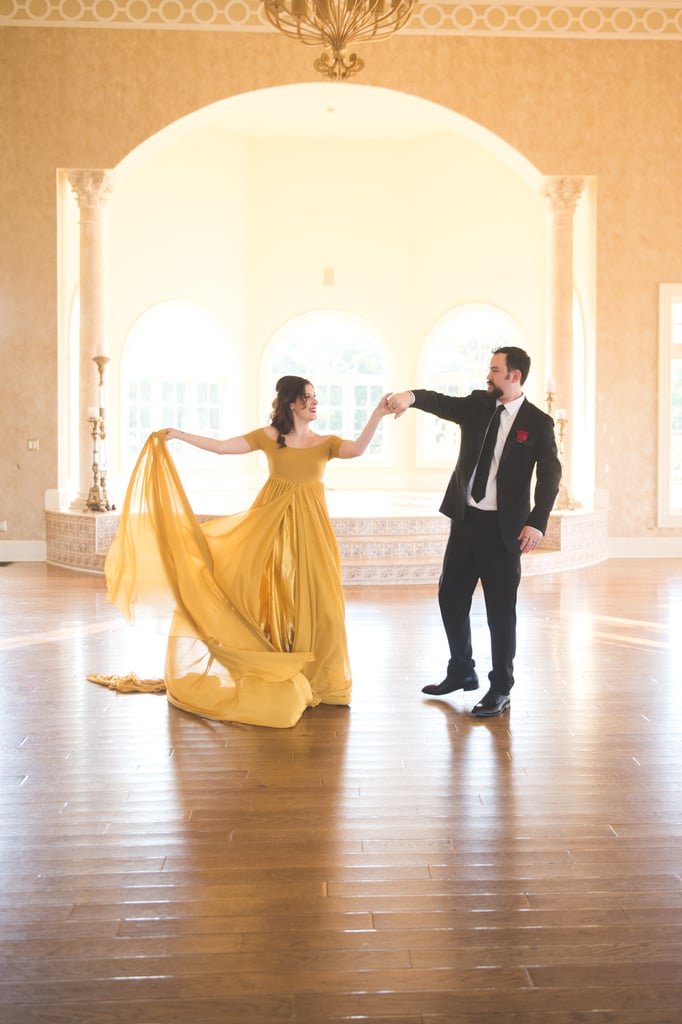 Beauty and the Beast Engagement Shoot