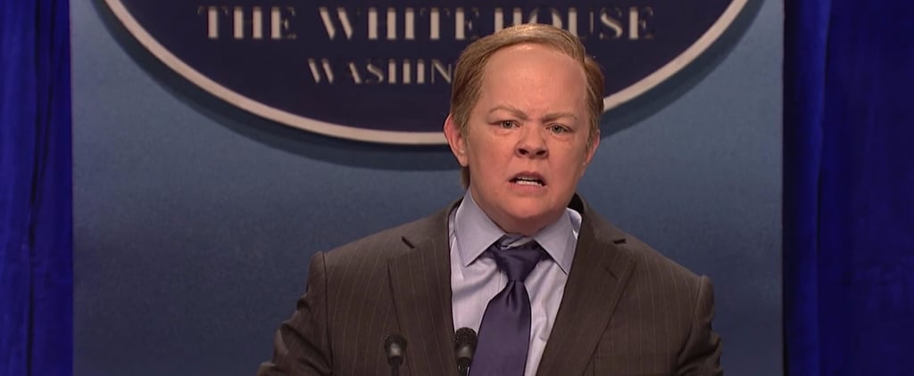 Melissa McCarthy as Sean Spicer on SNL