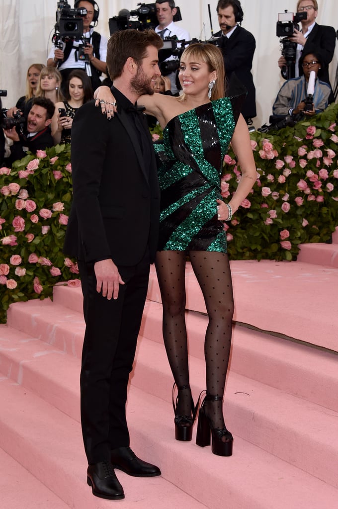 Miley Cyrus and Liam Hemsworth at the 2019 Met Gala